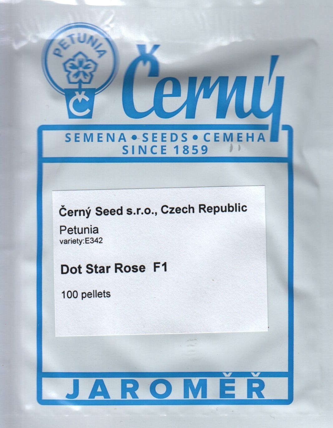 Petuunia "Dot Star Rose" F1