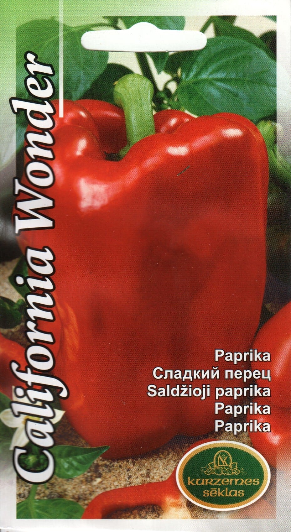 Paprika "California Wonder"