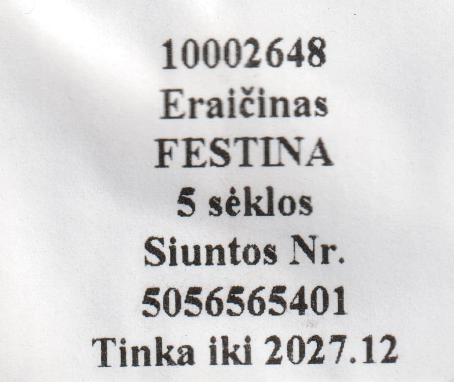 Hall aruhein "Festina"