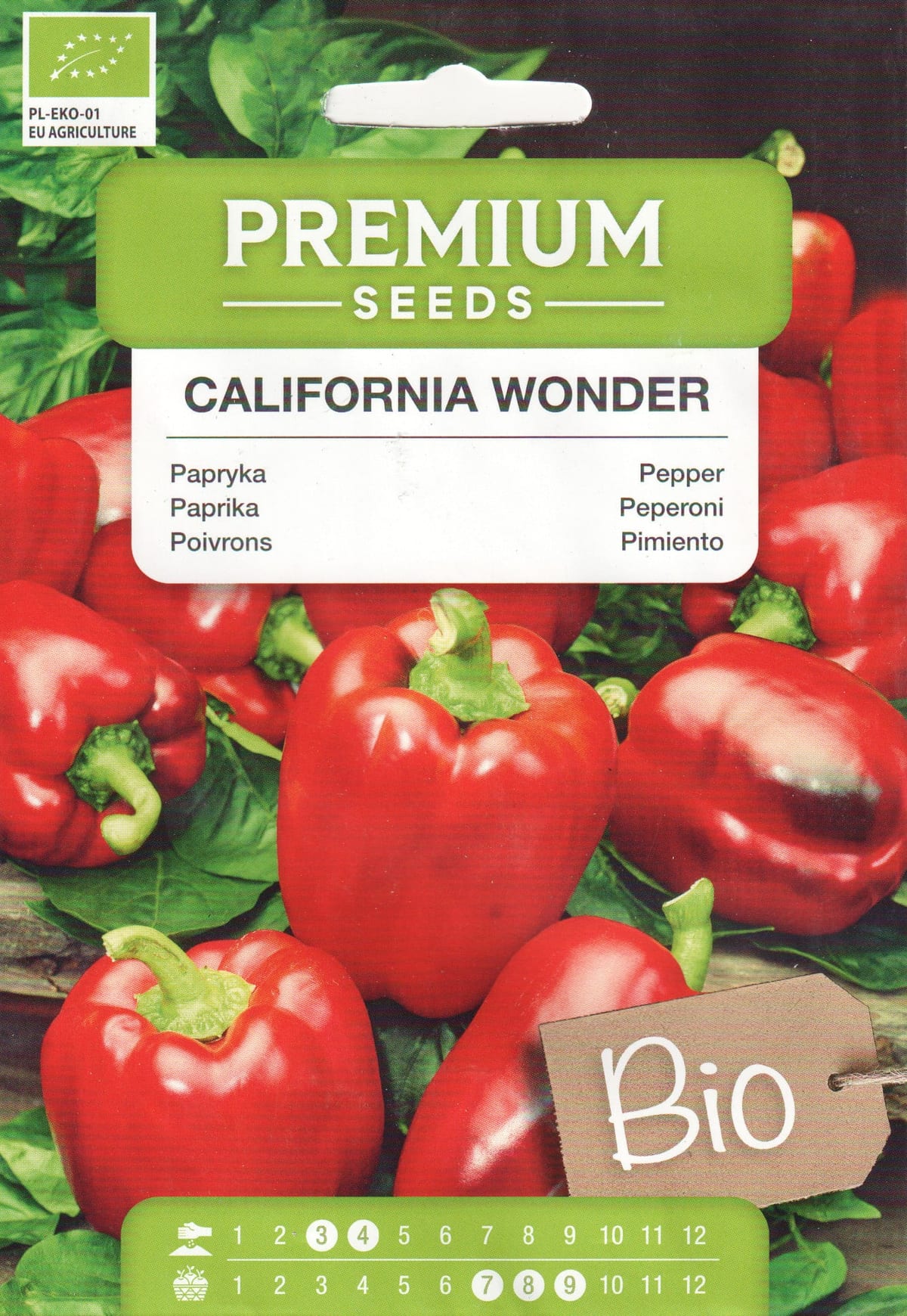 Paprika "California Wonder"