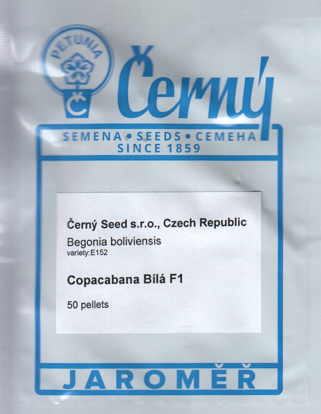 Boliivia begoonia "Copacabana Bila" F1
