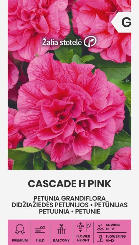 Petuunia "Cascade Pink" F1