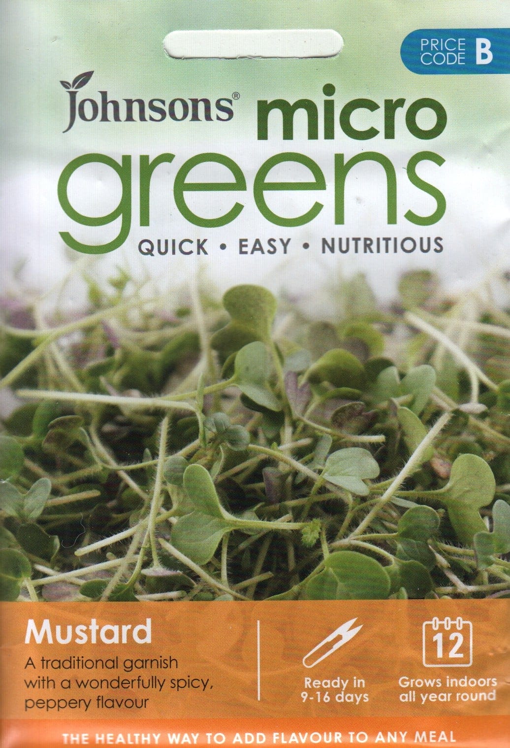 Seemned idandamiseks - valge sinep - micro greens