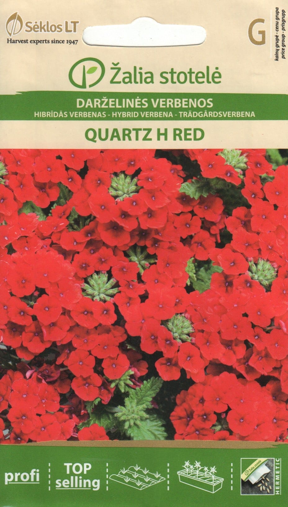 Aed-raudürt  "Quartz Red" F1