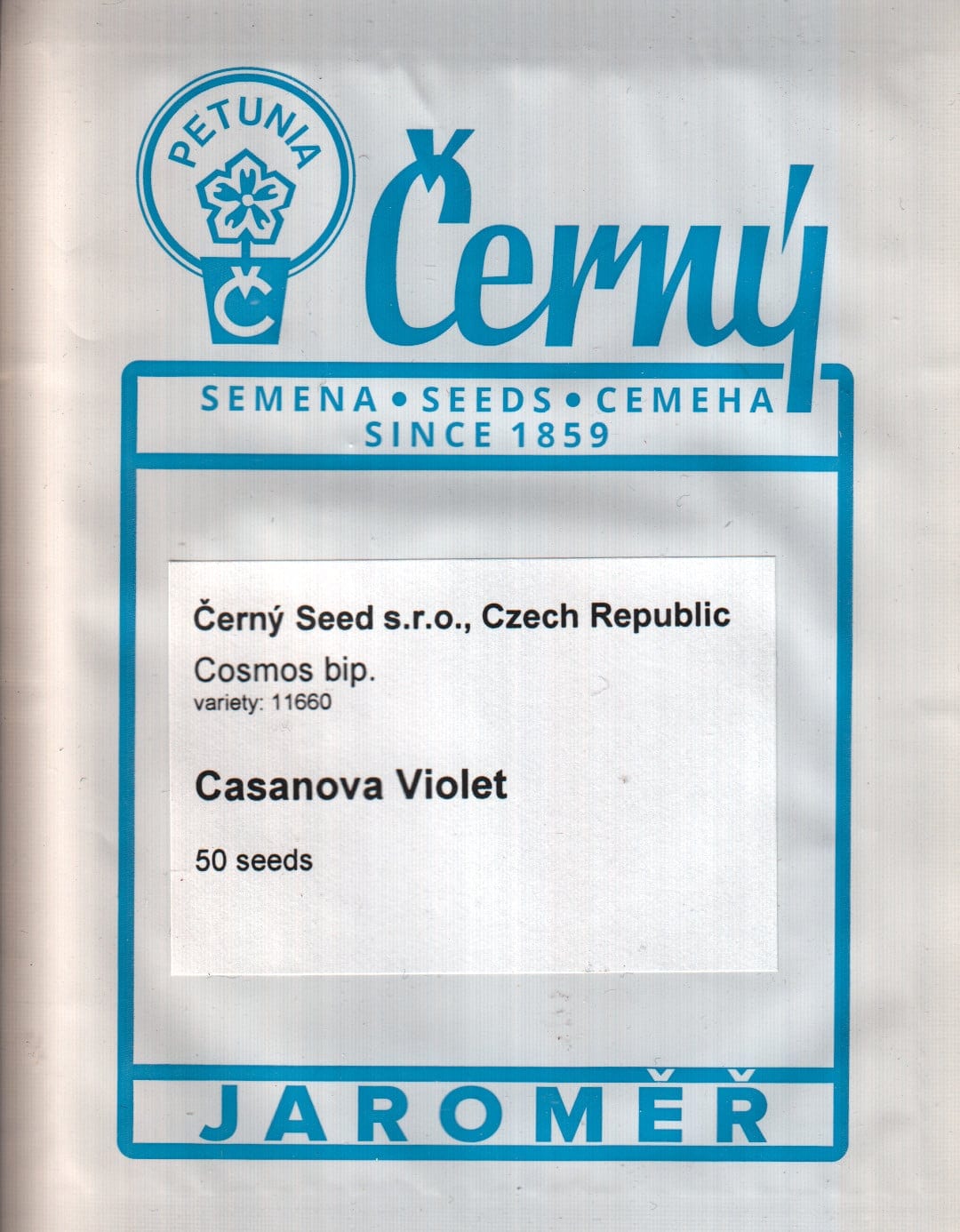 Harilik kosmos kääbuskasvuline "Casanova Violet"