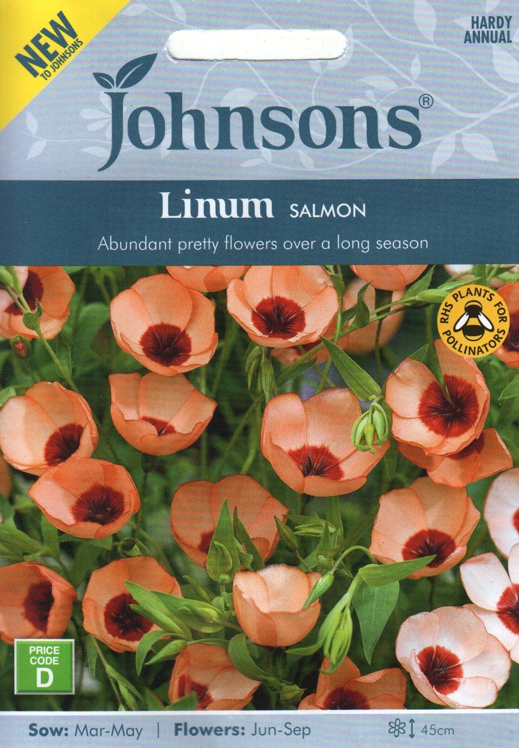 Suureõieline lina "Salmon"