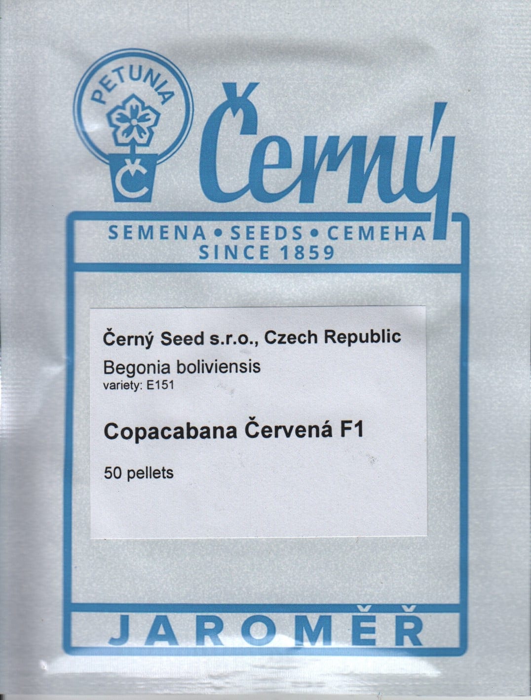 Boliivia begoonia "Copacabana Cervena" F1 / "Copacabana Red" F1