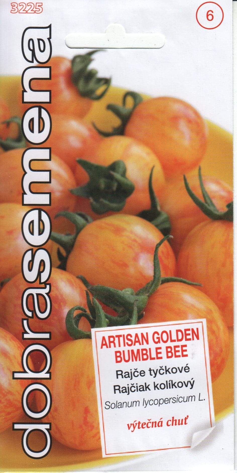 Tomat "Artisan Golden Bumble Bee"