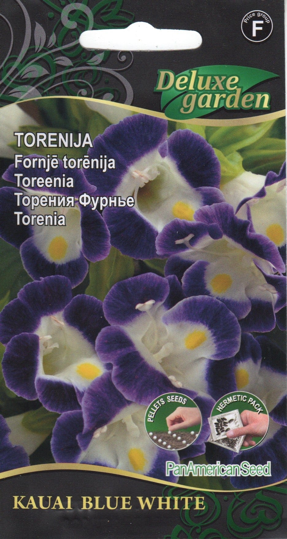 Kirju toreenia "Kauai Blue White"