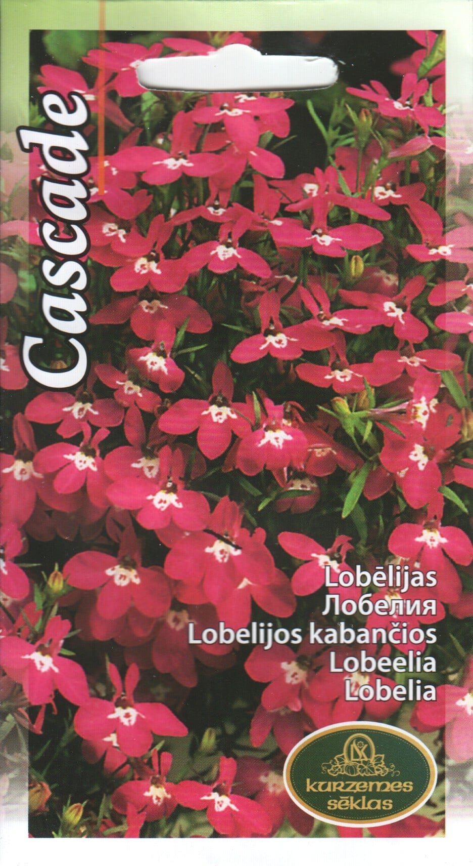 Ripp-lobeelia  "Red Cascade"