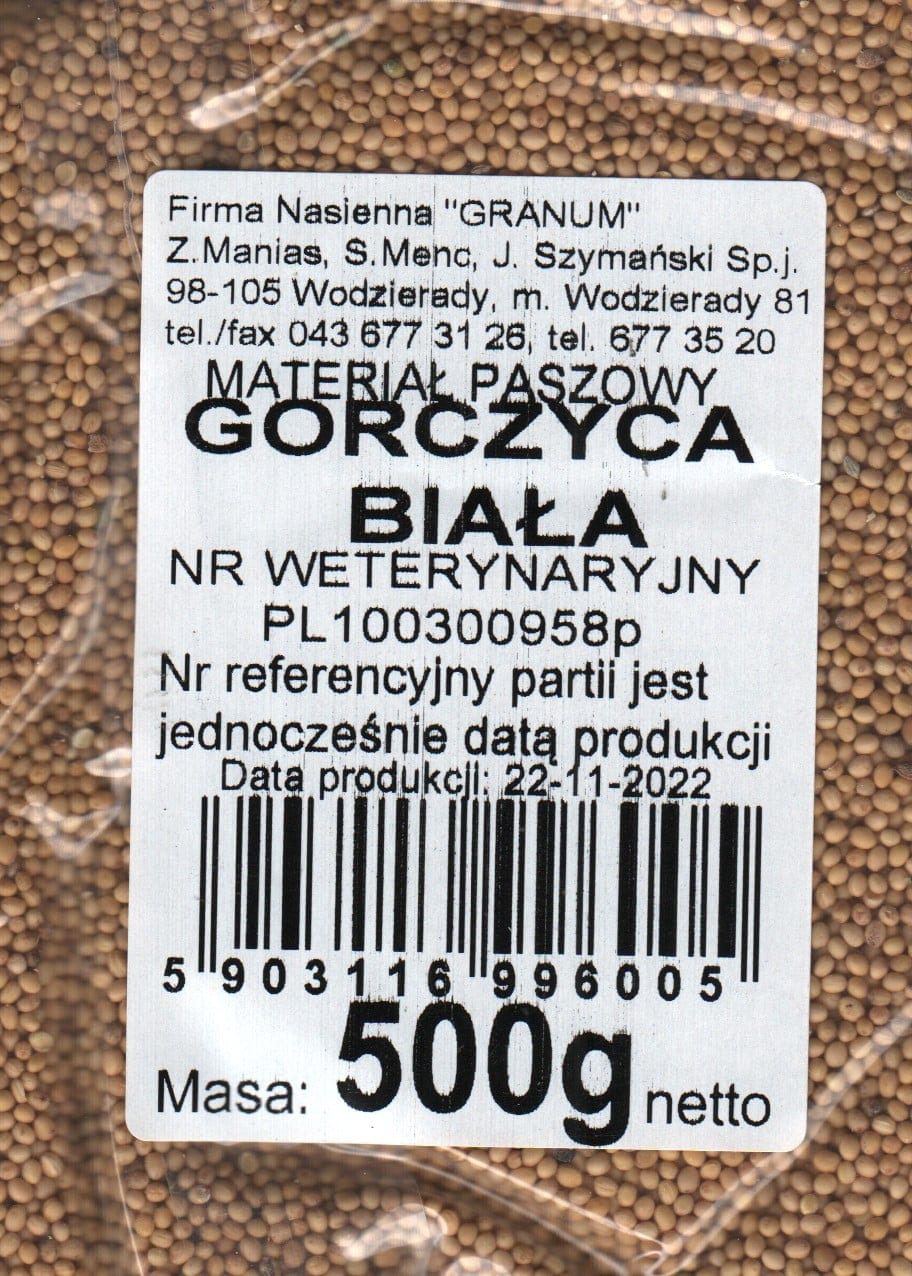 Valge sinep 0,5kg