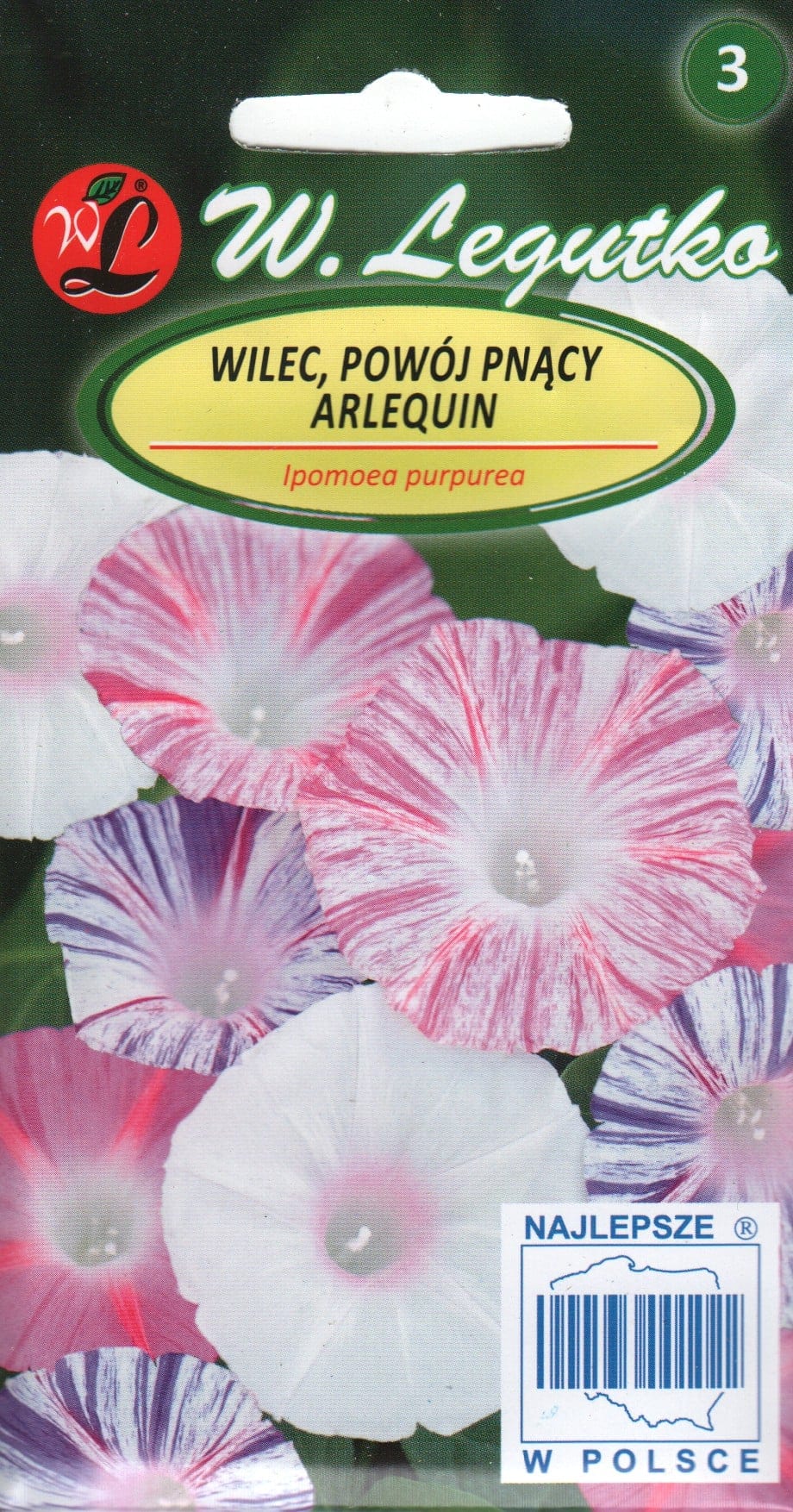 Verev lehtertapp "Arlequin"