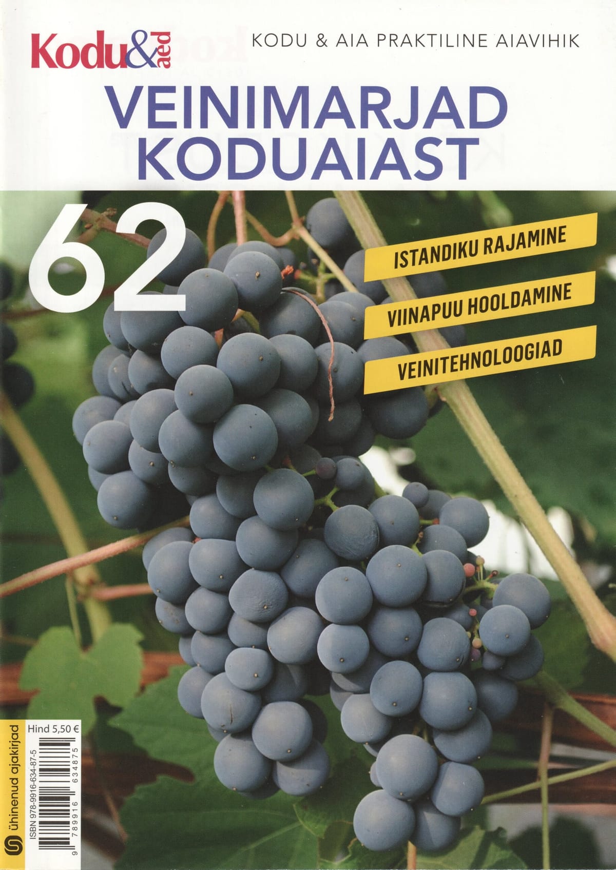 "Veinimarjad koduaiast" Kodu ja aia praktiline aiavihik