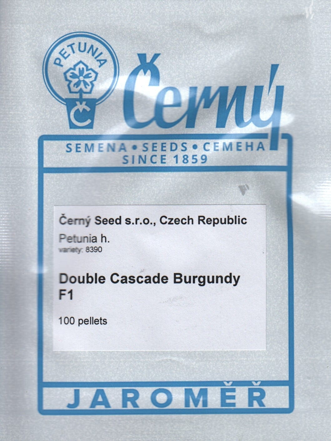 Ripp-petuunia "Double Cascade Burgundy" F1