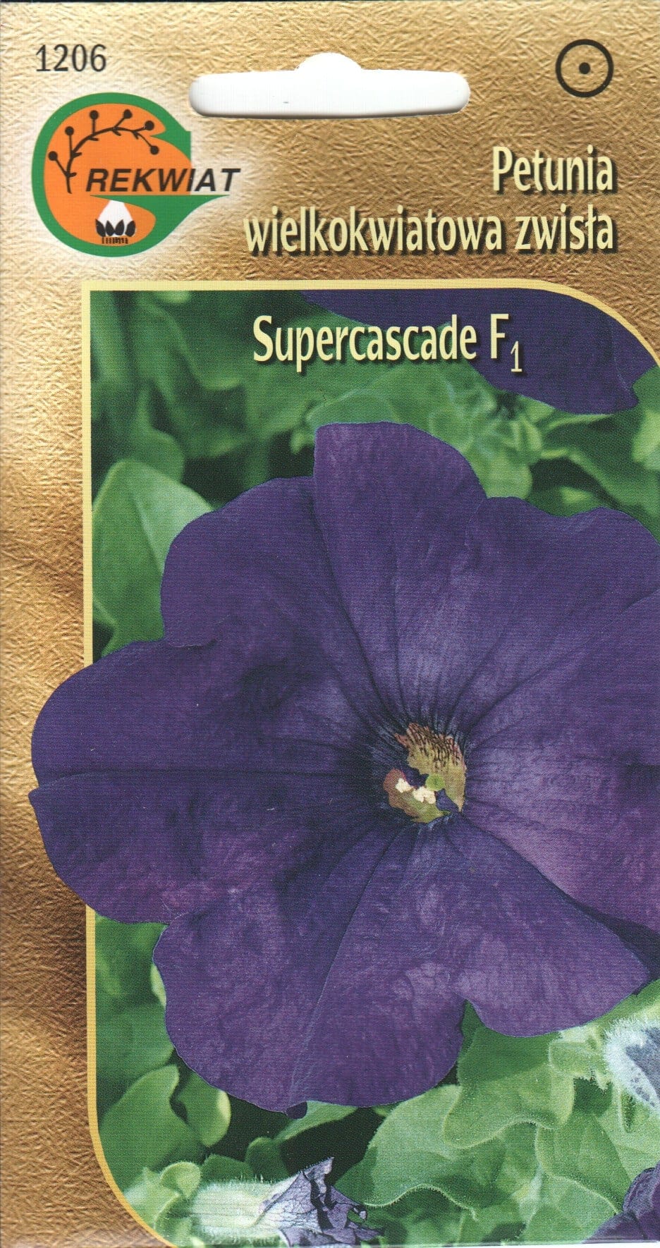 Ripp-petuunia tumelilla "Supercascade" F1