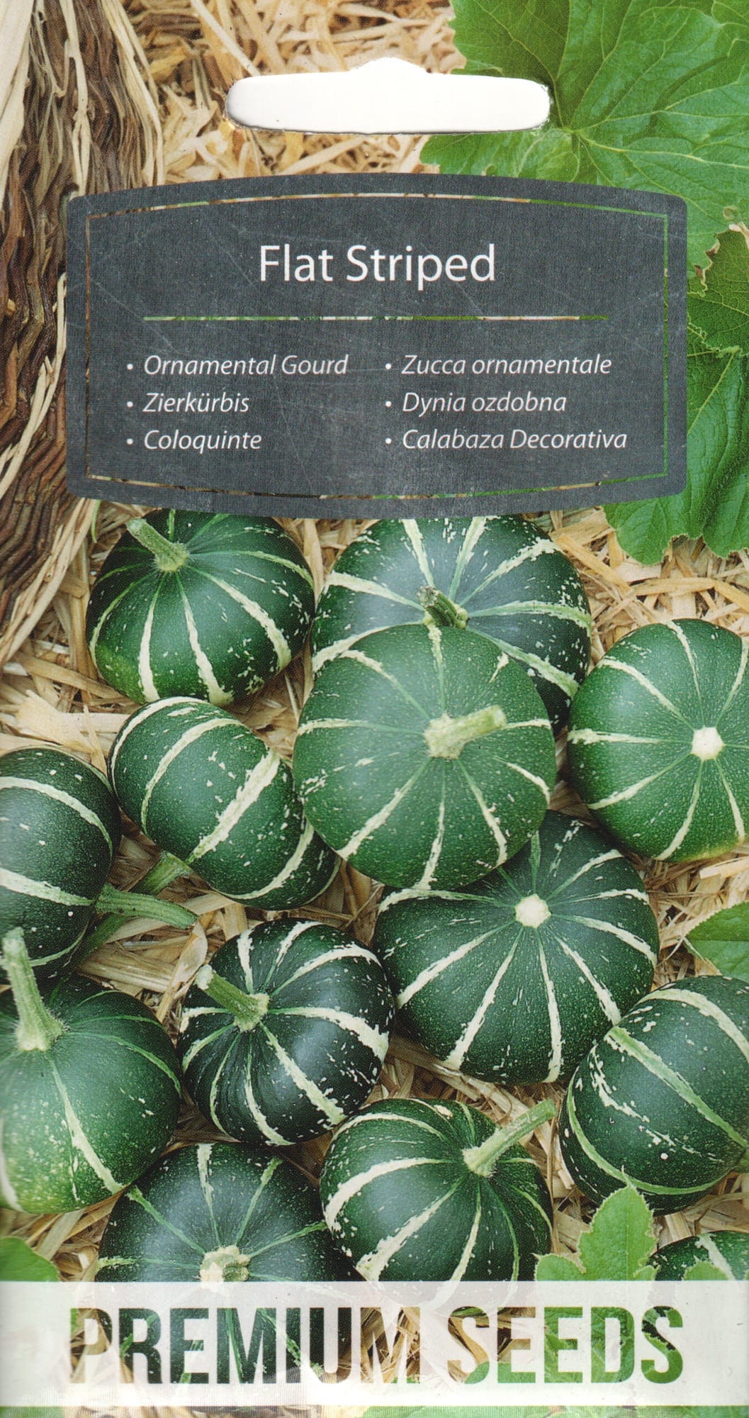 Dekoratiivkõrvits "Flat Striped"