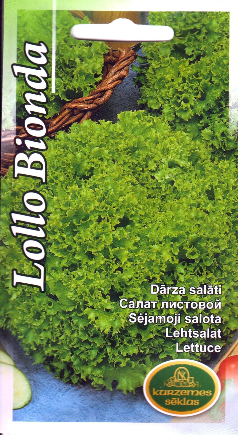 Lehtsalat "Lollo Bionda"