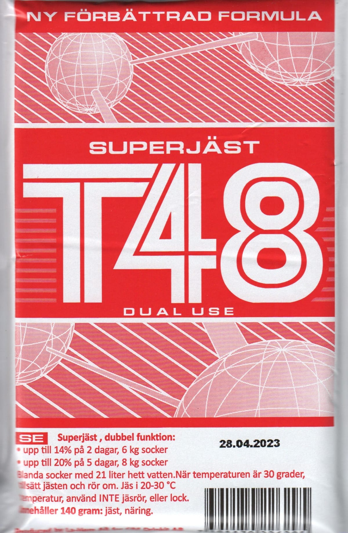 Kange alkoholi pärm T-48