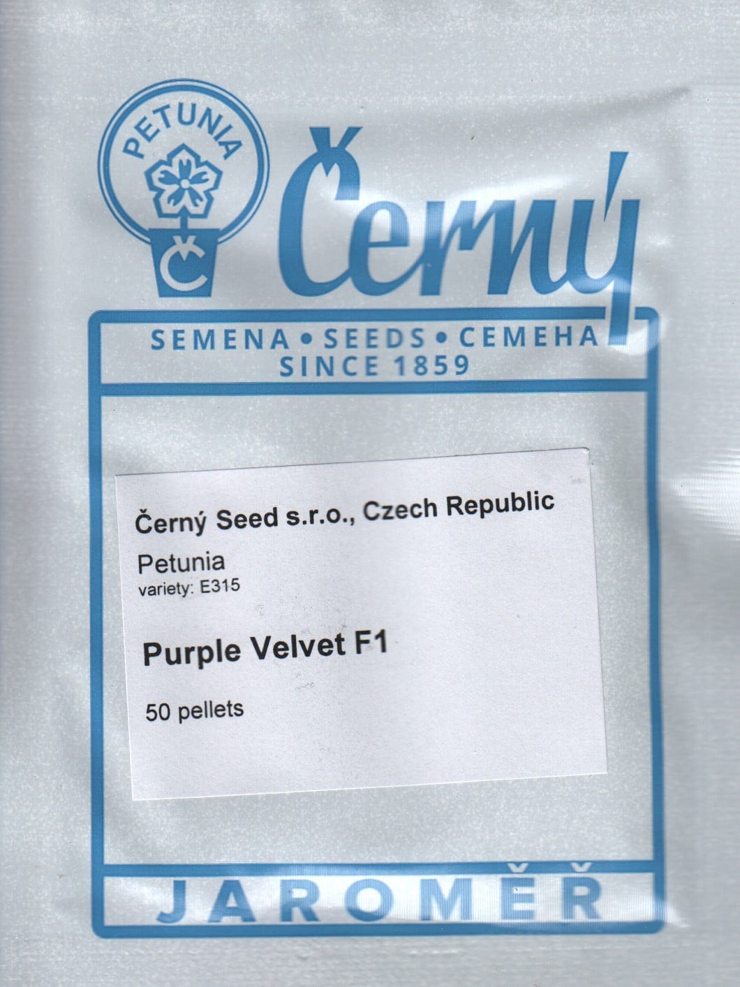 Ripp-petuunia "Purple Velvet" F1