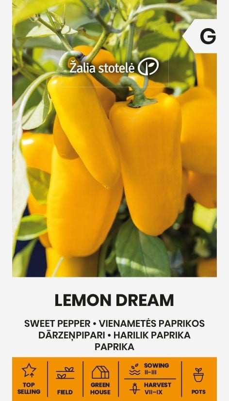 Paprika "Lemon Dream"