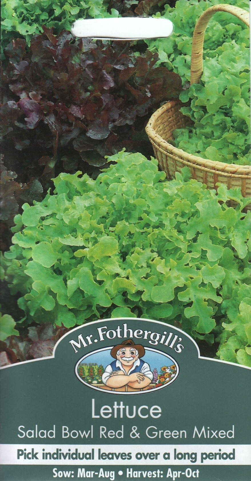 Lehtsalat "Salad Bowl Red & Green Mixed"