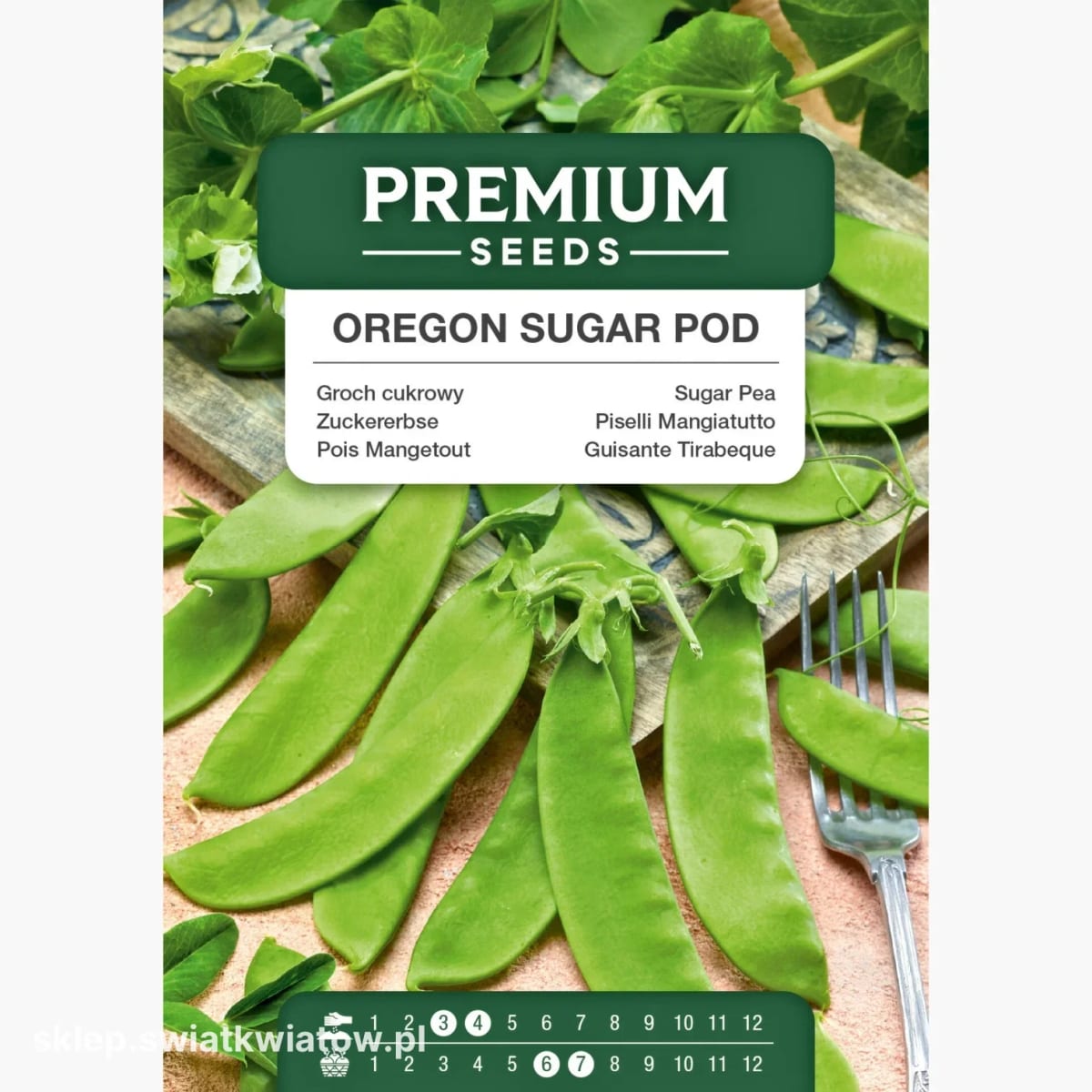 Suhkruhernes "Oregon Sugar Pod" / "Mangetout"