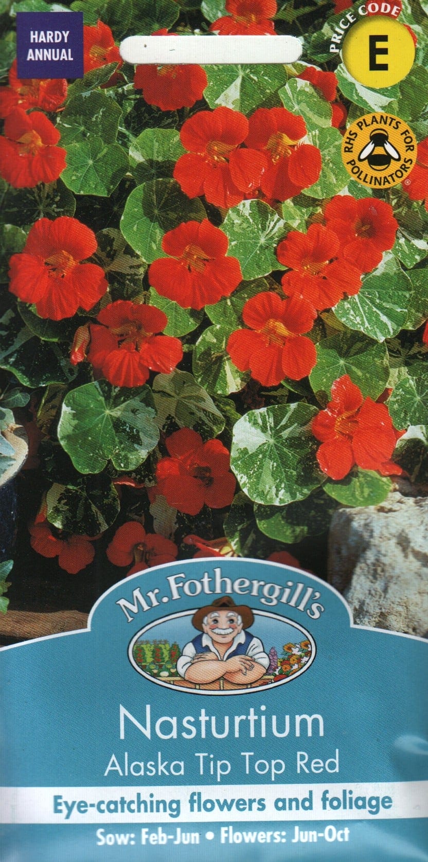 Mungalill madal marmorlehine "Alaska Tip Top Red"