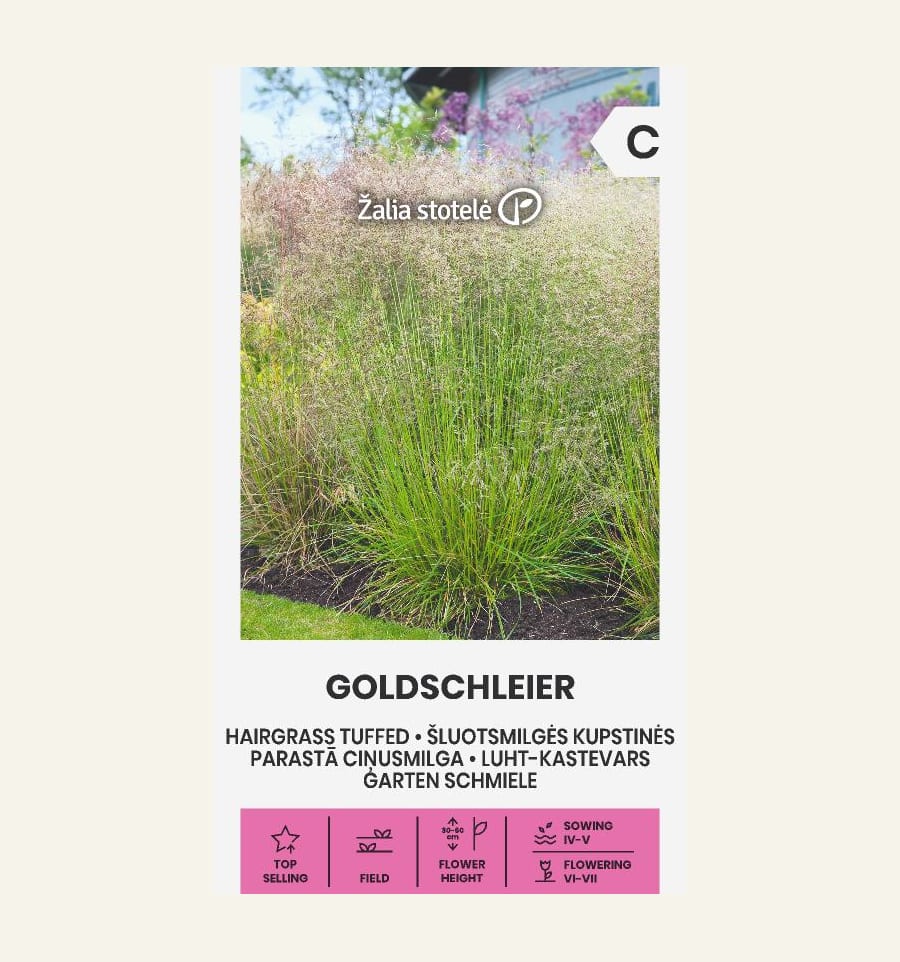 Luht-kastevars "Goldschleier"
