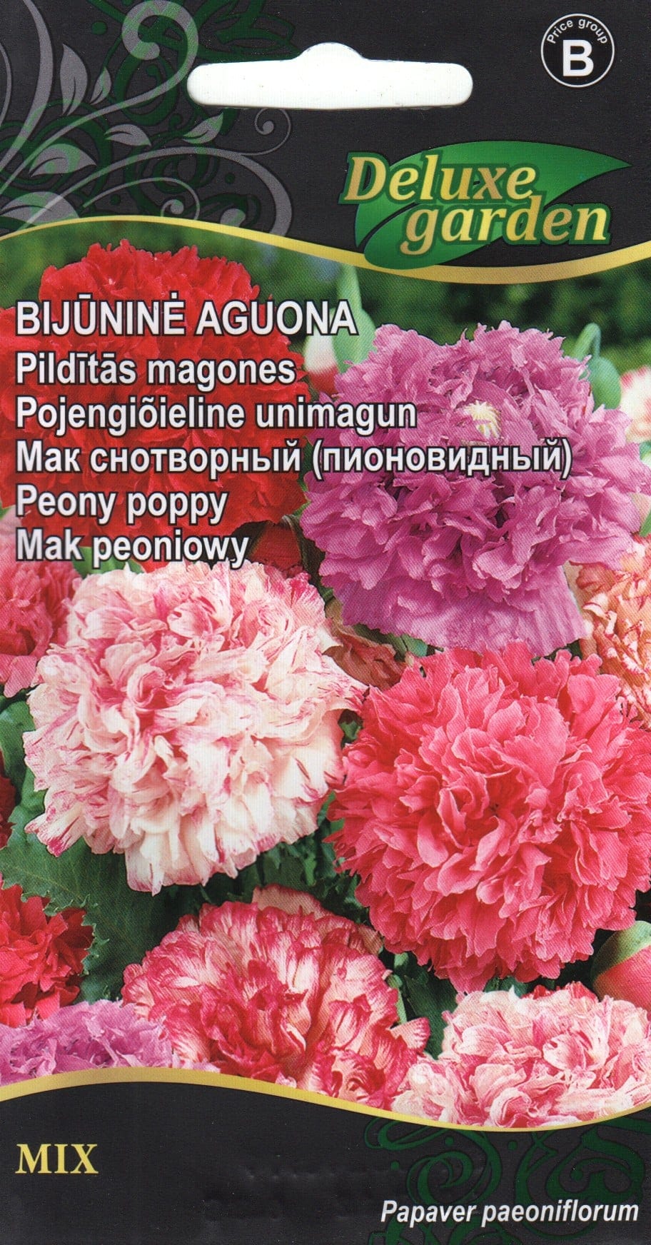 Pojengiõieline unimagun segu
