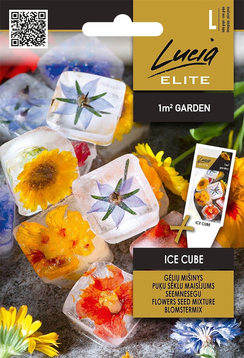 Kollektsioon "Ice Cube" - söödavad lilled