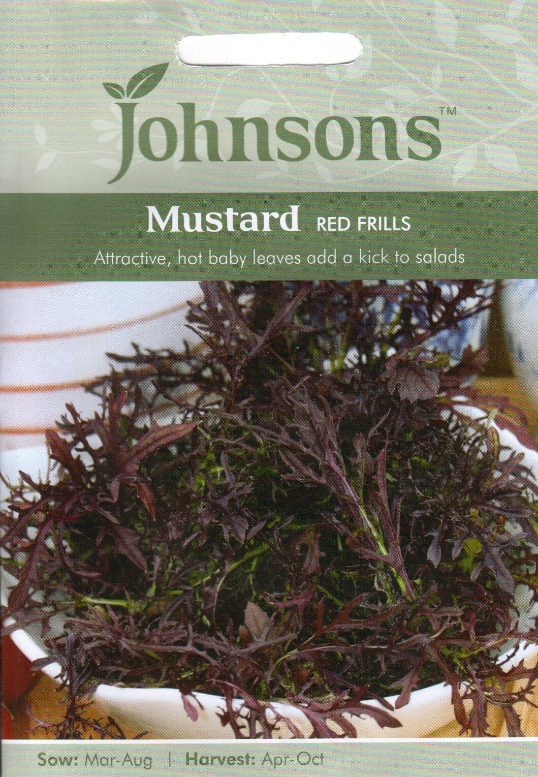 Lehtsinep "Red Frills"