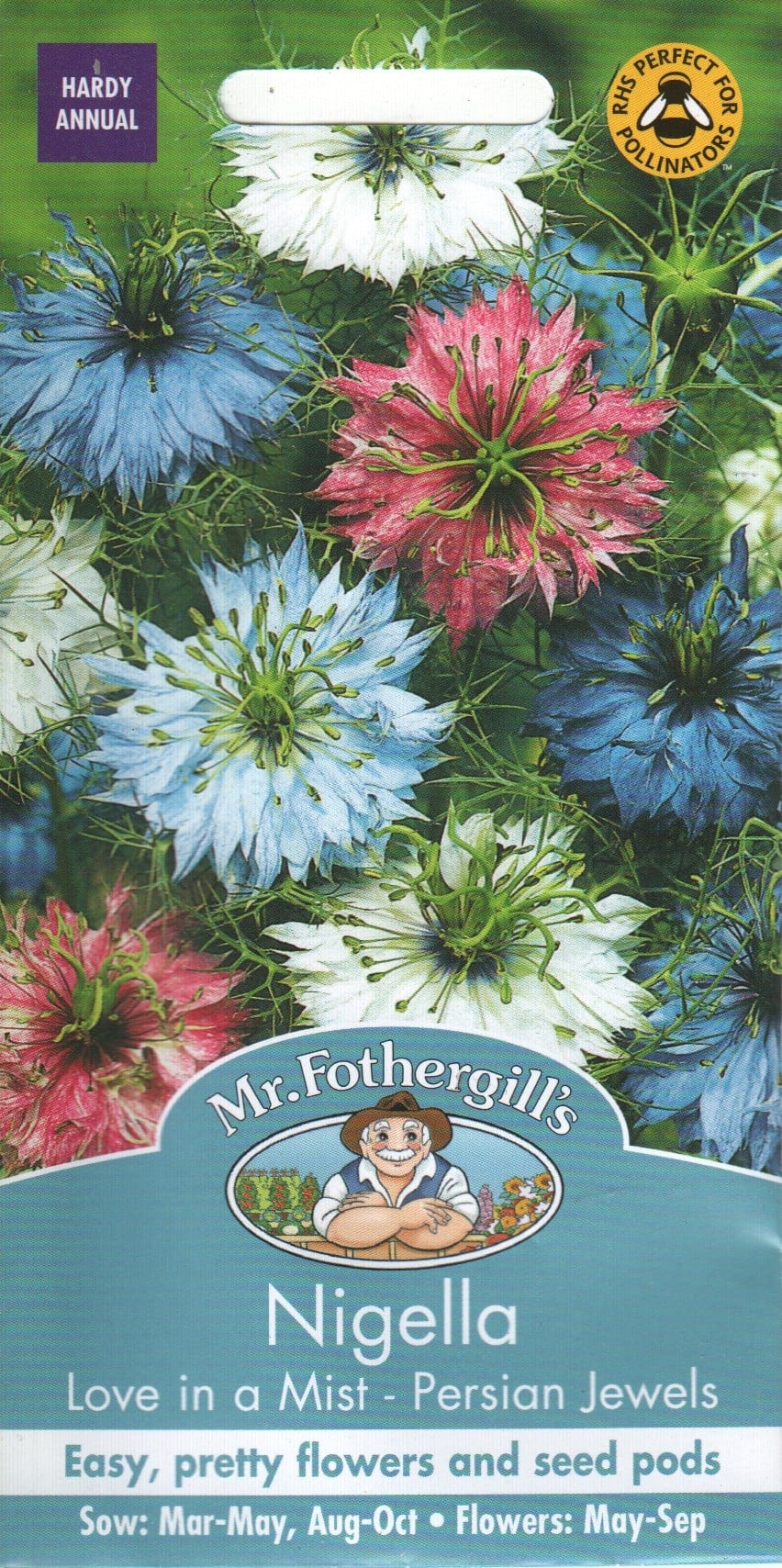 Türgi mustköömen "Love in a Mist - Persian Jewels"