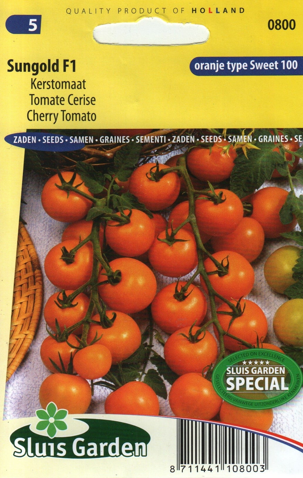 Tomat "Sungold" F1