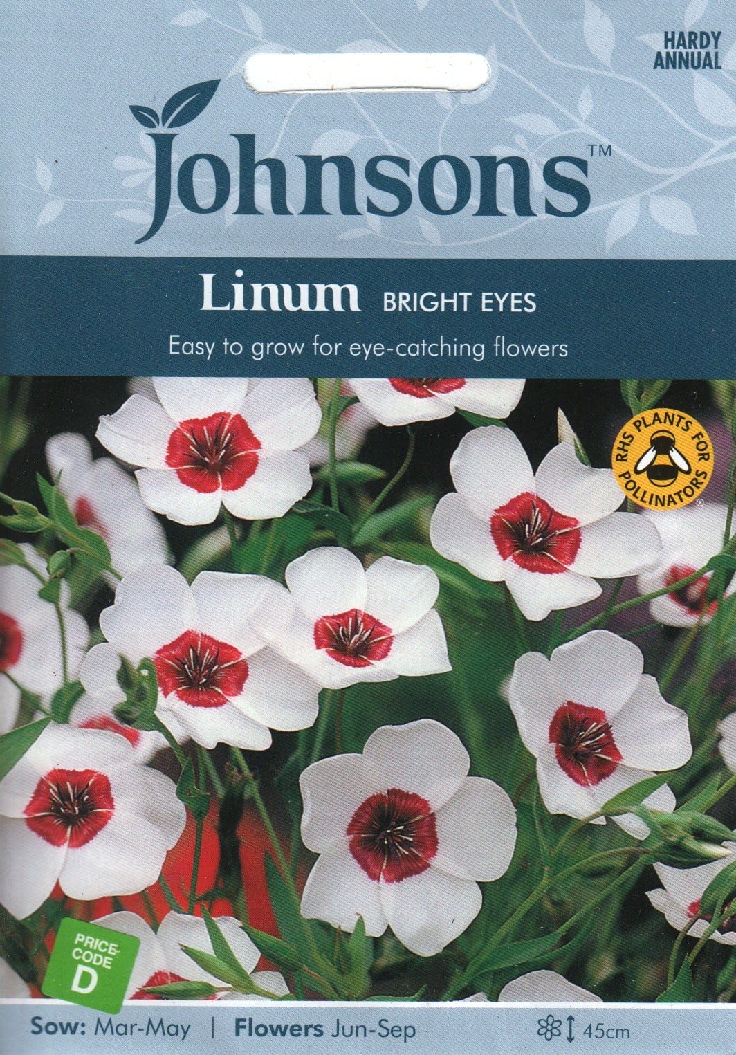 Suureõieline lina "Bright Eyes"