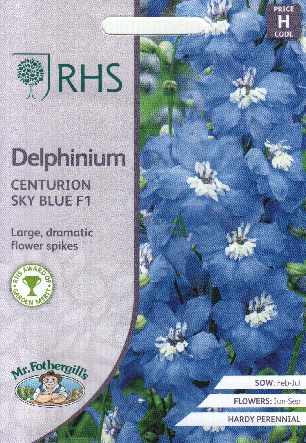 Aed-kukekannus "Centurion Sky Blue" F1