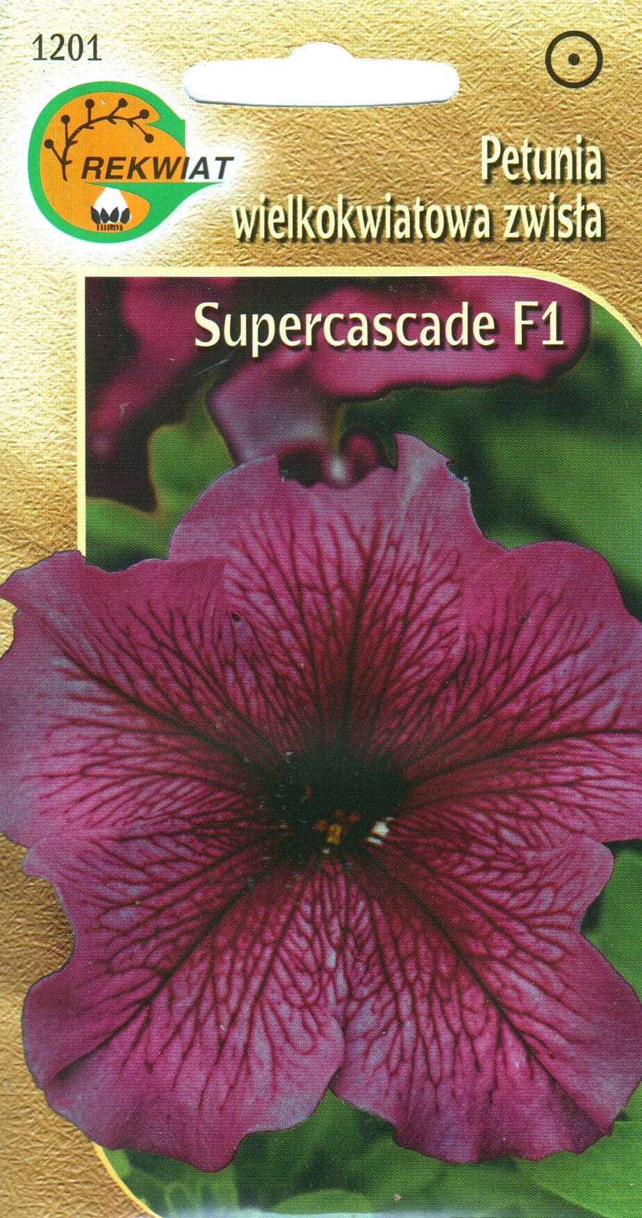 Ripp-petuunia "Supercascade Burgundy" F1