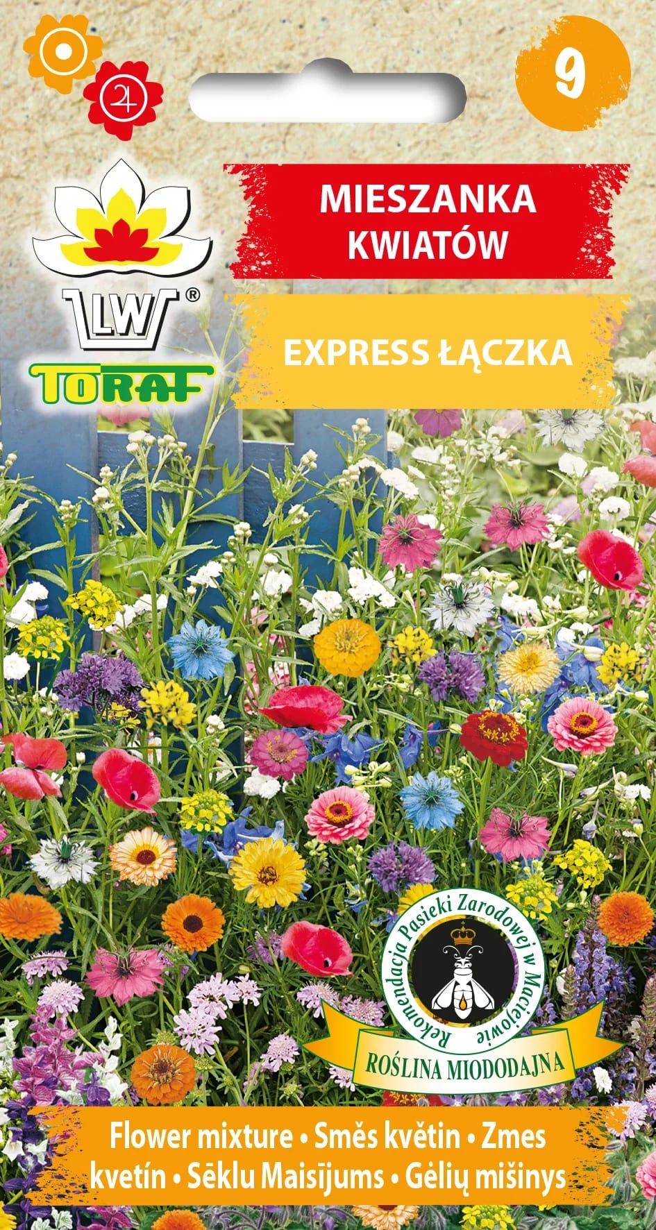 Lillemuru kiirekasvulistest suvelilledest "Express Laczka"