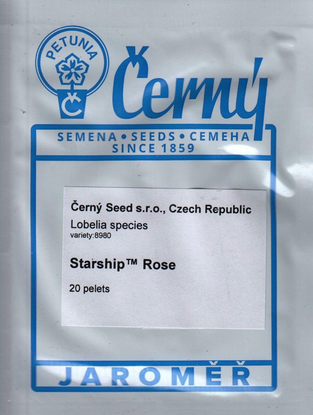 Eriline lobeelia "Starship Rose"