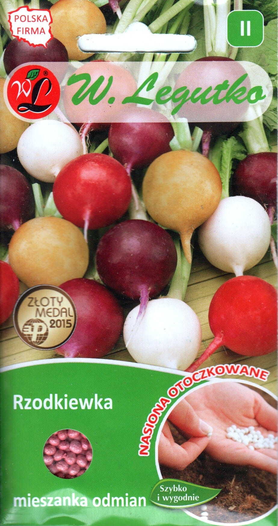 Redis värvide segu dražeeritud