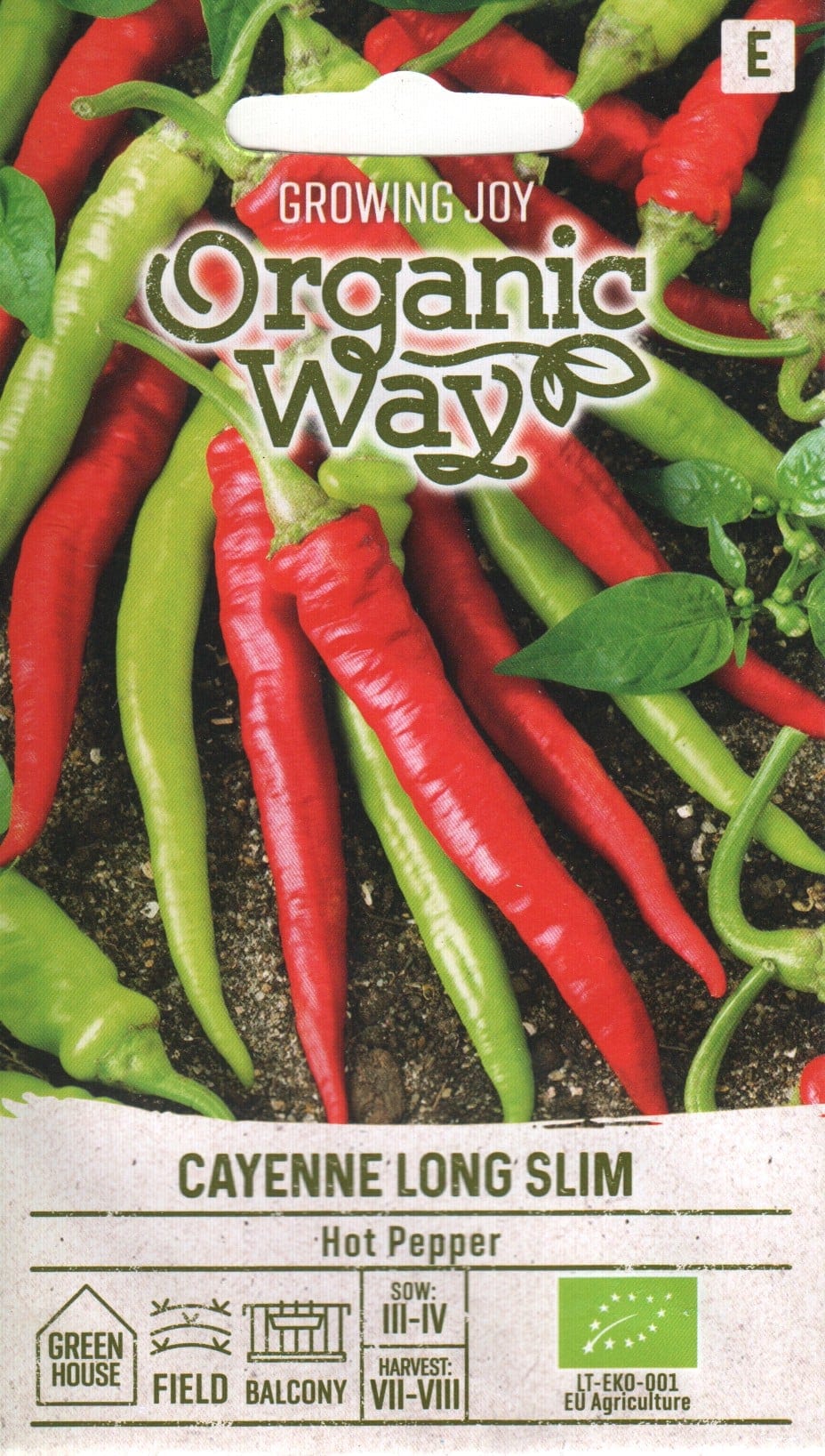 Kibepaprika "Cayenne Long Slim"