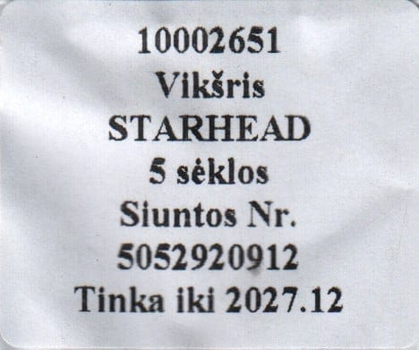 Mõõkluga "Starhead"