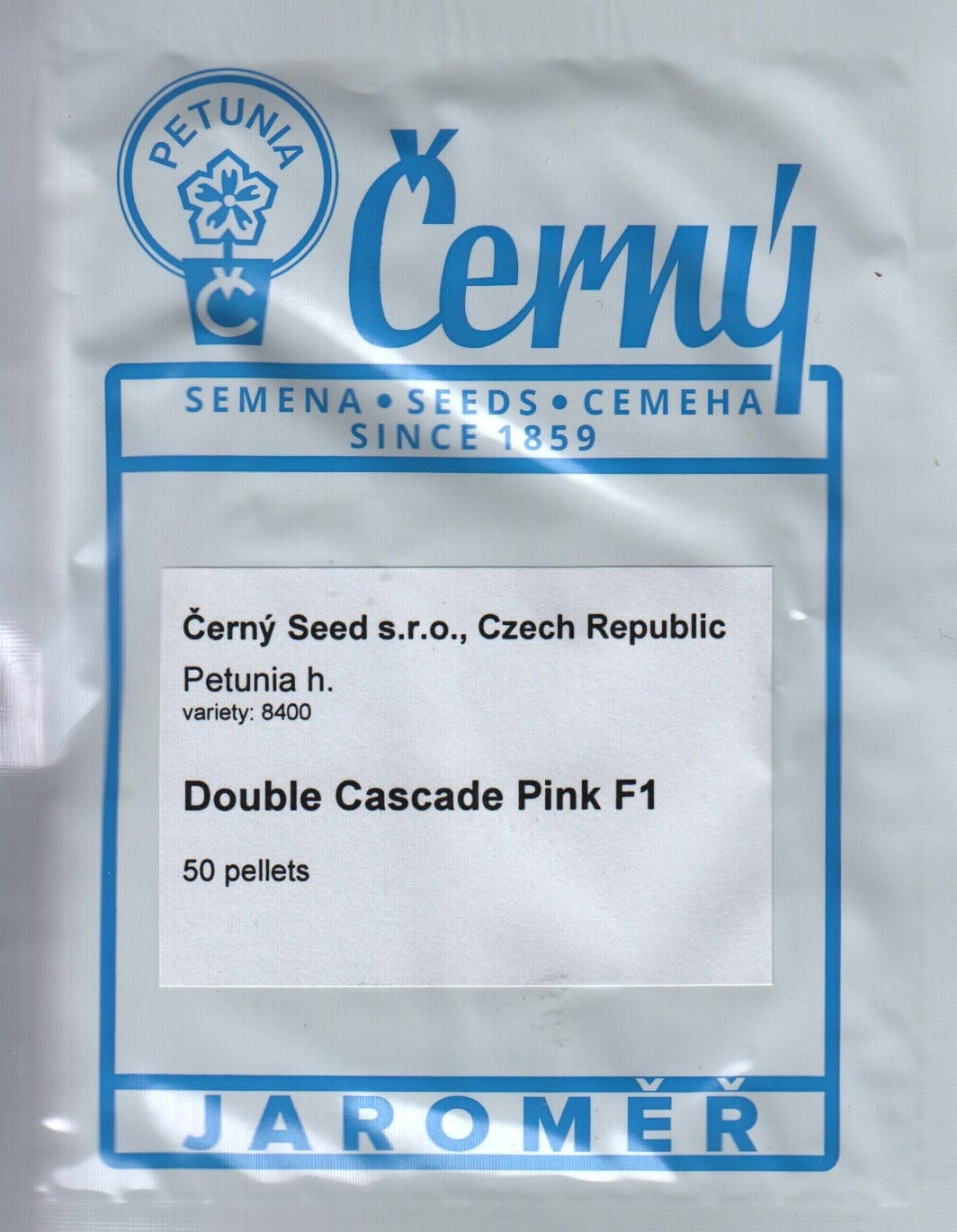 Ripp-petuunia "Double Cascade Pink" F1