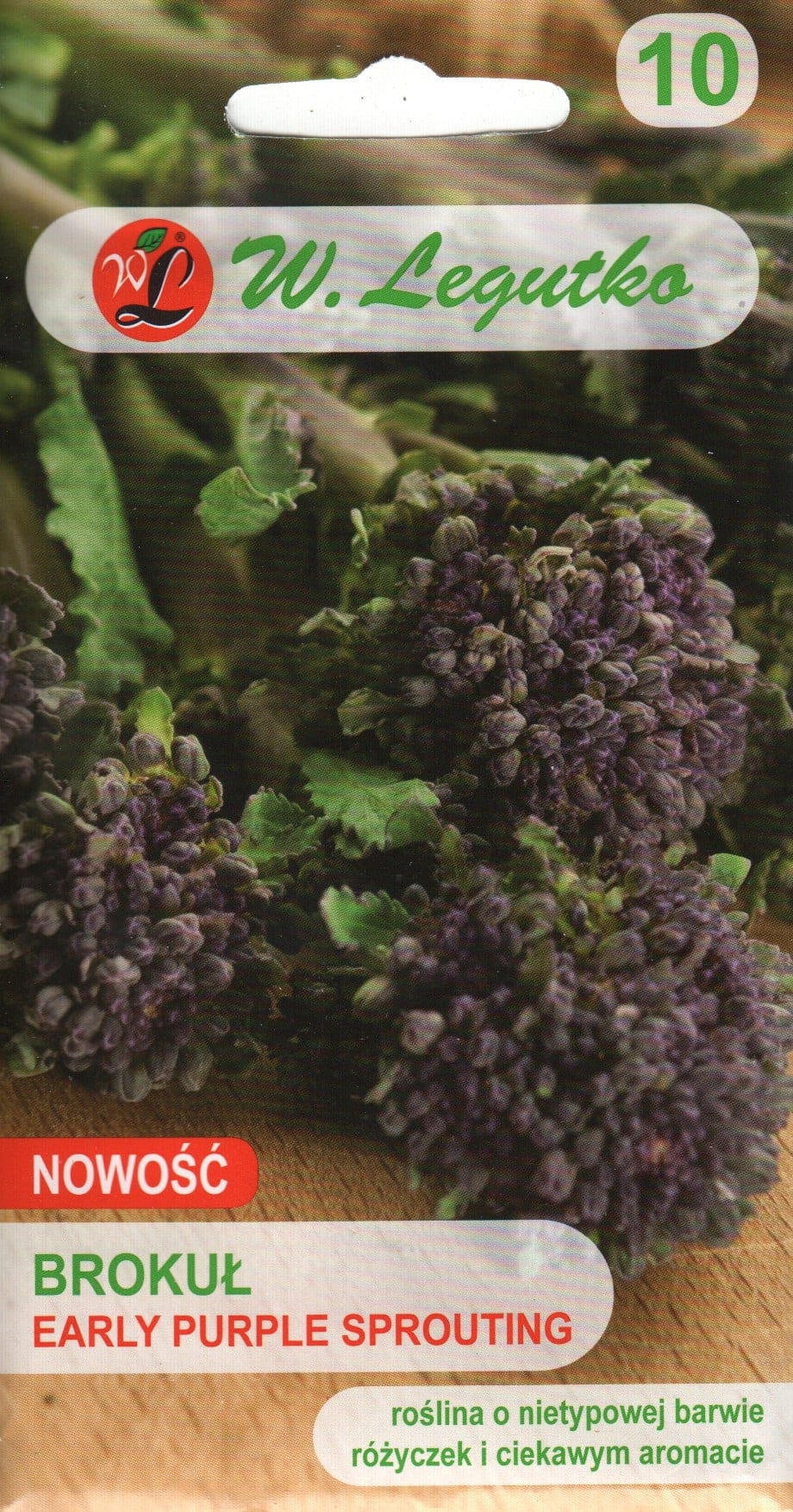 Lilla spargelkapsas "Early Purple Sprouting"