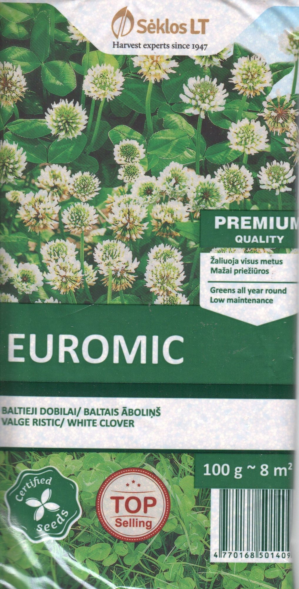 Valge ristik "Euromic"