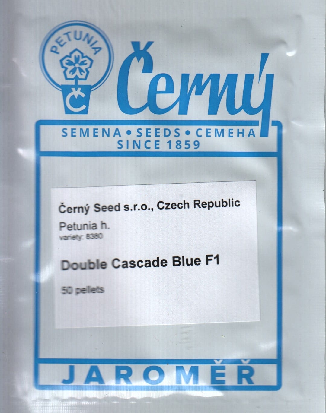 Ripp-petuunia "Double Cascade Blue" F1