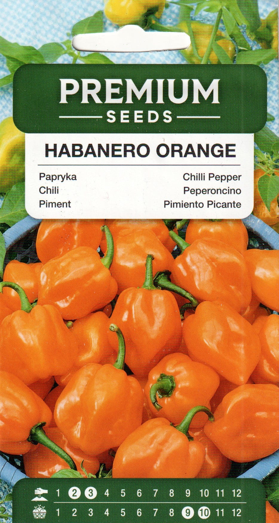 Kariibi paprika "Habanero Orange"
