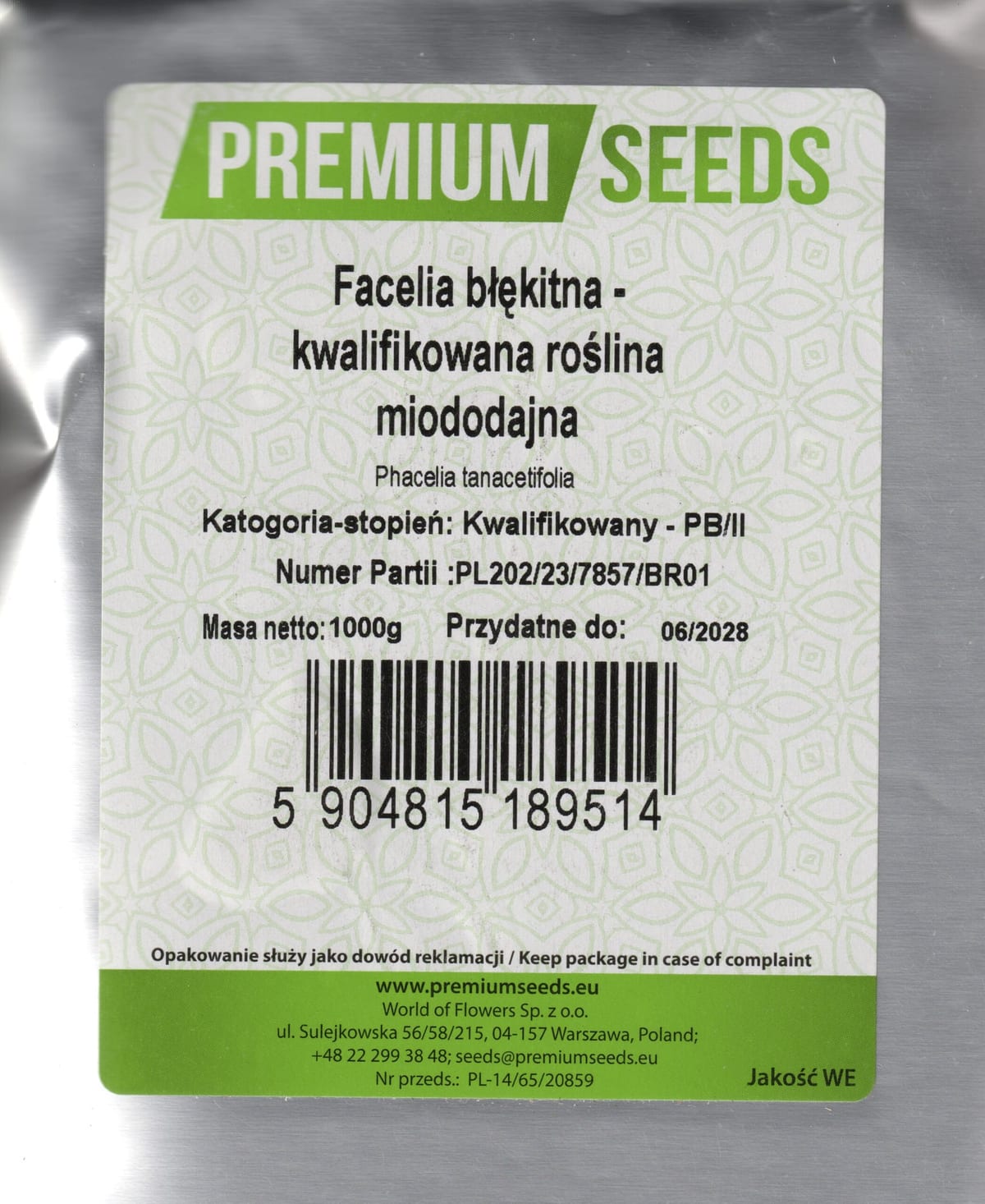 Harilik keerispea 1000 grammi