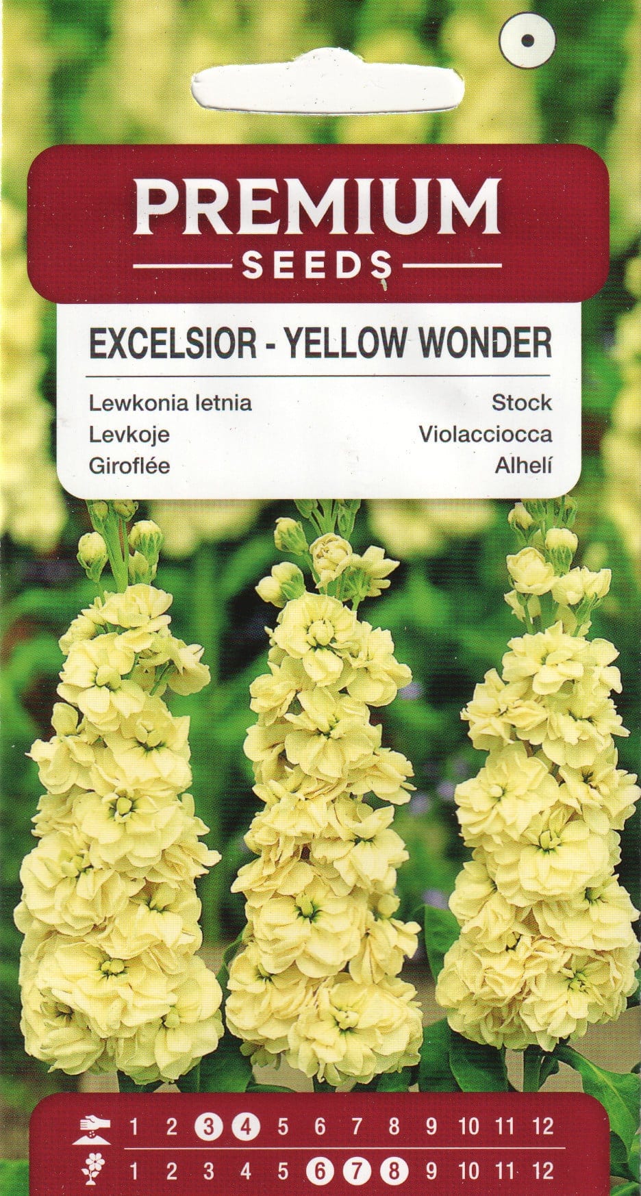 Levkoi "Excelsior Yellow Wonder"