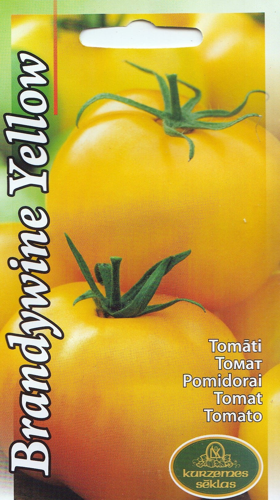 Tomat "Brandywine Yellow"