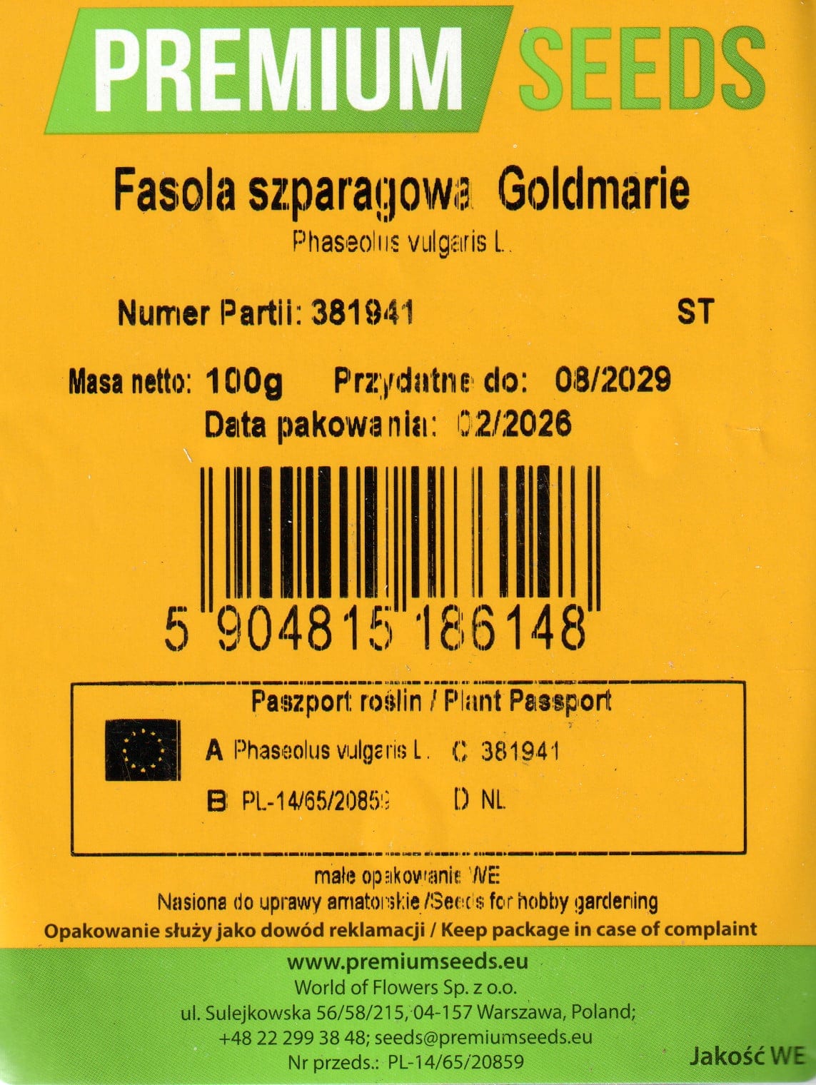 Lattuba "Goldmarie" 100 grammi